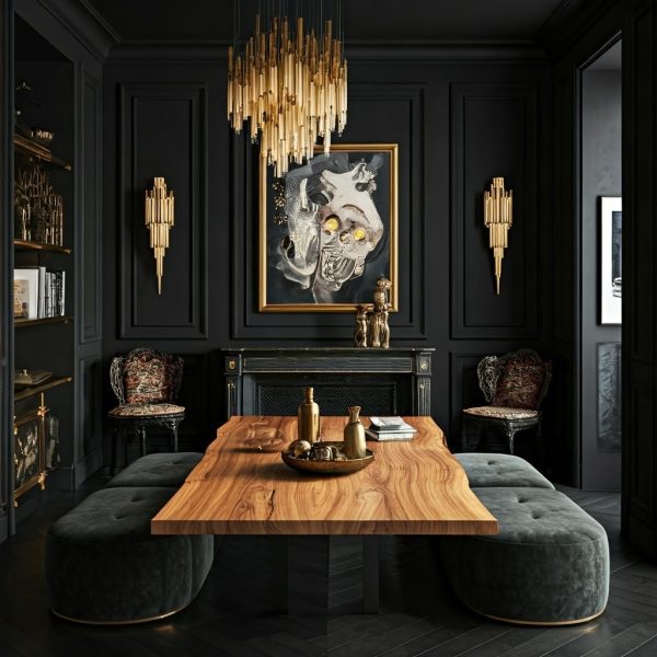 Gold and Black in Interior Design – Luxury or Myth?